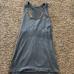 Lulu Lemon gray tank top